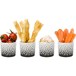 Set med 4 Mini Snack Cups Aperitivo