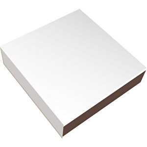 Streichholzschachtel 11 X 11 X 3 Cm , weiß, Holz, Karton, 11,00cm x 3,00cm x 11,00cm (Länge x Höhe x Breite)
