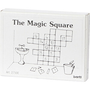The Magic Square , , 6,50cm x 1,30cm x 5,00cm (Länge x Höhe x Breite)