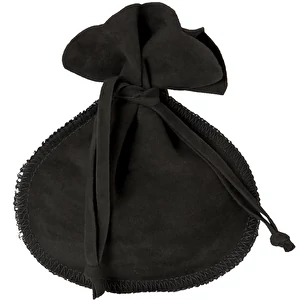 Sac aspect daim petit noir