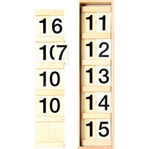 Zahlenbrett 11-19 Seguintafeln I , , 50,00cm x 6,00cm x 13,00cm (Länge x Höhe x Breite)