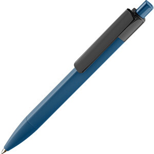 Prodir DS4 PMM Push Kugelschreiber , Prodir, sodalithblau-schwarz, Kunststoff, 14,10cm x 1,40cm (Länge x Breite)