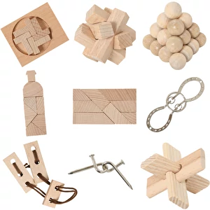 Set de mini-puzzles, 9 motifs p ...