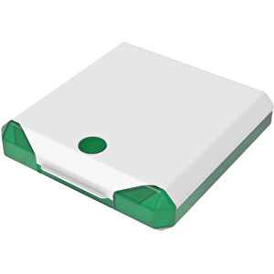 Travelbox 'First Aid' , trend-grün PP, Kunststoff, 11,00cm x 2,40cm x 10,30cm (Länge x Höhe x Breite)