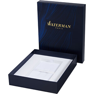 Waterman Duo Pen Geschenkbox , dunkelblau, Karton, 20,40cm x 4,00cm x 16,40cm (Länge x Höhe x Breite)