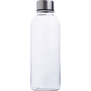 Umweltfreundliche RPET Flasche CLEAR 700 Ml , klar, rPET, Edelstahl, Silikon, 8,00cm (Höhe)