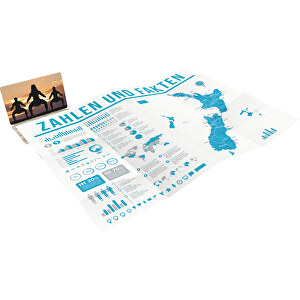 Faltplan Concept-Card Small Green+blue 40 Digital , individuell, 5,50cm x 8,50cm (Länge x Breite)