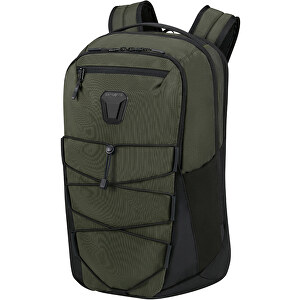 Samsonite - Dye-namic - Backpack / Rucksack M 15.6' , Samsonite, foliage green, RPET, 45,00cm x 18,00cm x 28,00cm (Länge x Höhe x Breite)