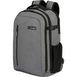 Samsonite-Roader-Laptop Backpack M , Samsonite, drifter grey, 100% RECYCLED PET POLYESTER, 44,00cm x 23,00cm x 33,00cm (Länge x Höhe x Breite)