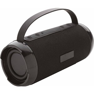 Soundboom Wasserdichter 6W Speaker Aus RCS Kunststoff , schwarz, ABS - recycelt, 19,00cm (Höhe)