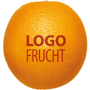 LogoFrucht Orange - Strawberry , rot, 8,00cm (Höhe)