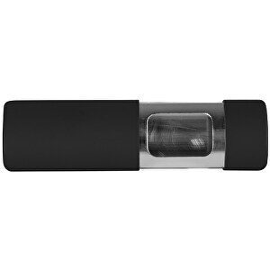 ZORR Taschenascher Rubber , schwarz, Kunststoff, 7,80cm x 1,70cm x 3,00cm (Länge x Höhe x Breite)