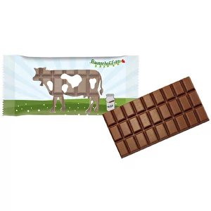 Tablette de chocolat Flowpack l ...