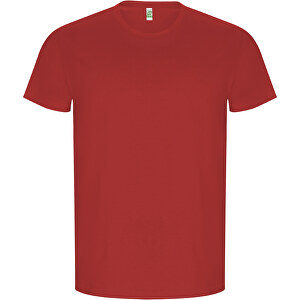 Golden T-Shirt Für Herren , rot, Single jersey Strick 100% Bio Baumwolle, 160 g/m2, 3XL, 