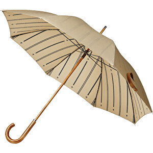 VINGA Bosler AWARE™ Regenschirm Aus Recyceltem PET , greige, PET - recycelt, 89,00cm x 89,00cm (Länge x Höhe)