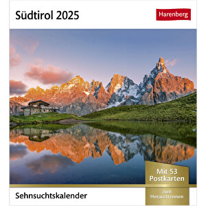 Südtirol Sehnsuchtskalender , Papier, 15,40cm x 16,50cm (Länge x Breite)