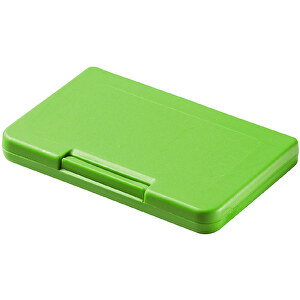 Universalbox 'Mini' , trend-grün PP, Kunststoff, 10,10cm x 1,10cm x 6,70cm (Länge x Höhe x Breite)
