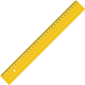 Lineal 30 Cm , gelb, PS, 3,10cm x 0,03cm x 0,38cm (Länge x Höhe x Breite)
