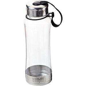 Trinkflasche 'Austin' , transparent, Kunststoff, 22,30cm (Höhe)