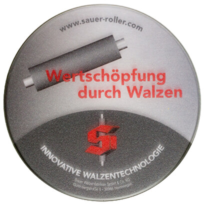Untersetzer Clear 800 von Sauer Walzenfabriken GmbH & Co. KG