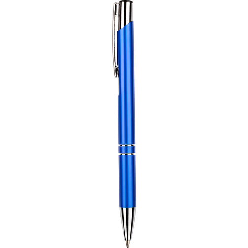 Kugelschreiber Luzern , Promo Effects, blau, Metall, 13,50cm (Länge), Bild 2