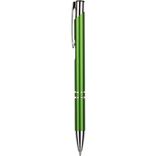 Kugelschreiber Luzern , Promo Effects, grün, Metall, 13,50cm (Länge), Bild 2