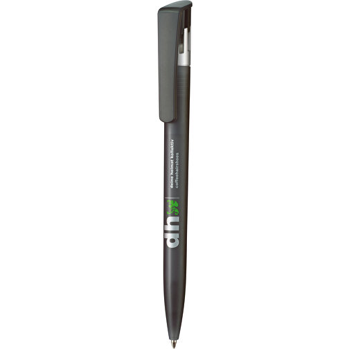 Kugelschreiber All-Star Frozen SI , Ritter-Pen, topaz-grau-frost/silber, ABS-Kunststoff, 14,70cm (Länge), Bild 1