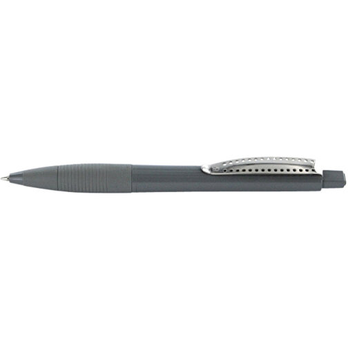 Kugelschreiber CLUB , Ritter-Pen, steingrau, ABS-Kunststoff, 14,20cm (Länge), Bild 3