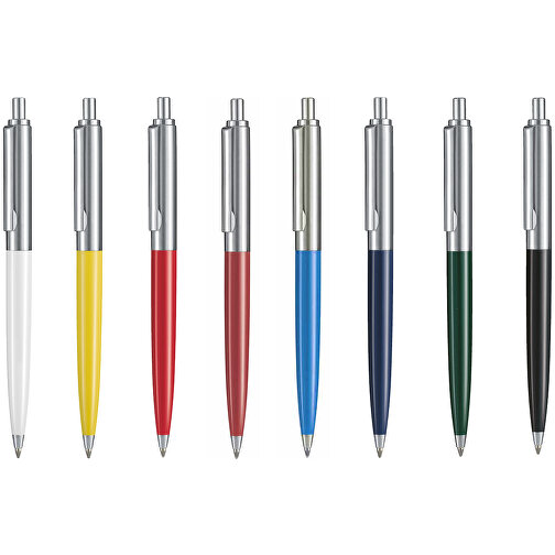 Kugelschreiber KNIGHT , Ritter-Pen, dunkel-rot, ABS + Metall, 13,40cm (Länge), Bild 4