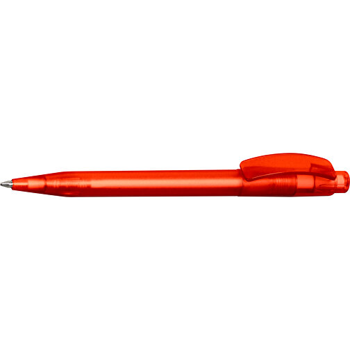 Indus Kugelschreiber - Biologisch Abbaubar , Green&Good, rot, biologisch abbaubares Plastik, 14,00cm x 1,00cm x 1,00cm (Länge x Höhe x Breite), Bild 3