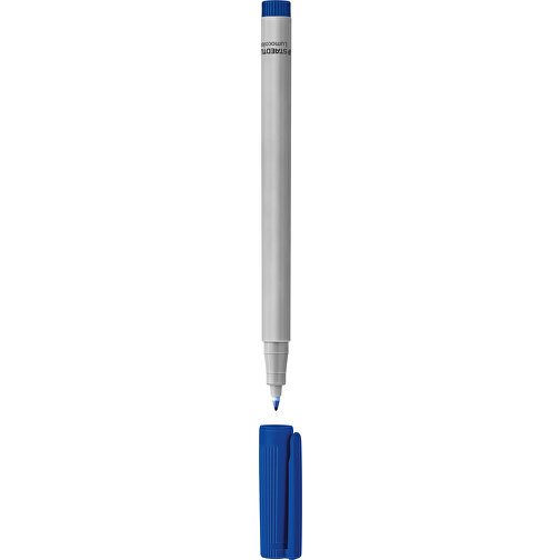 STAEDTLER Lumocolor Non-permanent F , Staedtler, blau, Kunststoff, 14,10cm x 0,90cm x 0,90cm (Länge x Höhe x Breite), Bild 1