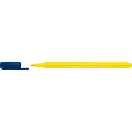 STAEDTLER Triplus Color , Staedtler, gelb, Kunststoff, 16,00cm x 0,90cm x 0,90cm (Länge x Höhe x Breite), Bild 3