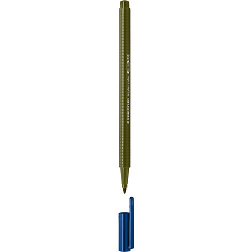 STAEDTLER Triplus Color , Staedtler, olivgrün, Kunststoff, 16,00cm x 0,90cm x 0,90cm (Länge x Höhe x Breite), Bild 1
