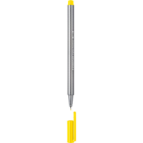 STAEDTLER Triplus Fineliner , Staedtler, gelb, Kunststoff, 16,00cm x 0,90cm x 0,90cm (Länge x Höhe x Breite), Bild 1