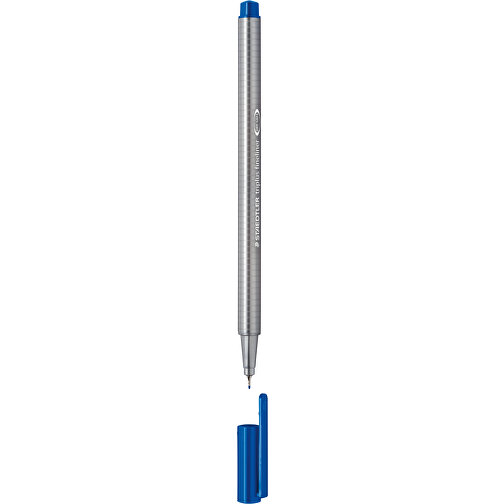STAEDTLER Triplus Fineliner , Staedtler, blau, Kunststoff, 16,00cm x 0,90cm x 0,90cm (Länge x Höhe x Breite), Bild 1