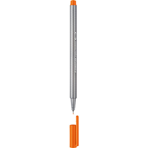 STAEDTLER Triplus Fineliner , Staedtler, orange, Kunststoff, 16,00cm x 0,90cm x 0,90cm (Länge x Höhe x Breite), Bild 1