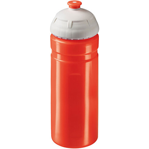 Trinkflasche 'Champion' 0,7 L , standard-rot, Kunststoff, 21,00cm (Höhe), Bild 1