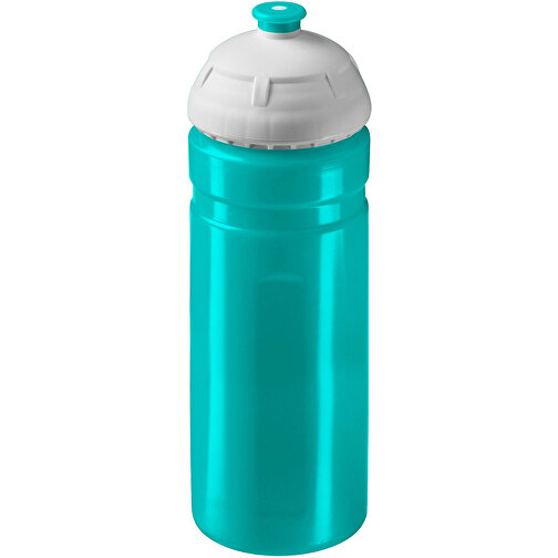 Trinkflasche 'Champion' 0,7 L , petrol, Kunststoff, 21,00cm (Höhe), Bild 1