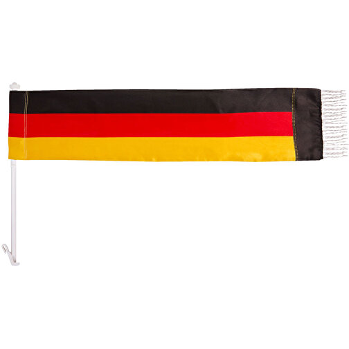 Autofahne 'Scarf' Deutschland , Deutschland-Farben, Textil, 60,00cm x 4,00cm x 37,00cm (Länge x Höhe x Breite), Bild 1