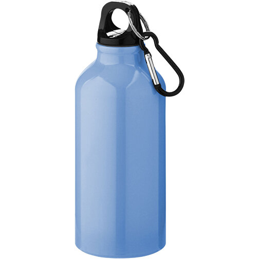 Oregon 400 Ml Aluminium Trinkflasche Mit Karabinerhaken , hellblau, Aluminium, 17,50cm (Höhe), Bild 1