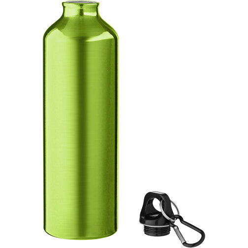 Oregon 770 Ml Aluminium Trinkflasche Mit Karabinerhaken , limone, Aluminium, 25,00cm (Höhe), Bild 4