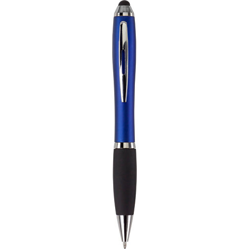 Kugelschreiber Aus Kunststoff Lana , blau, ABS, Plastik, Metall, Kautschuk, 13,30cm (Höhe), Bild 1