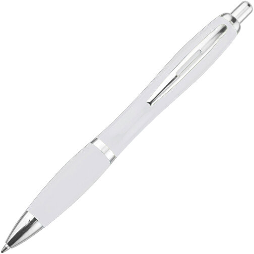 Kugelschreiber Newport , weiß, ABS, Stahl, AS, , Bild 2