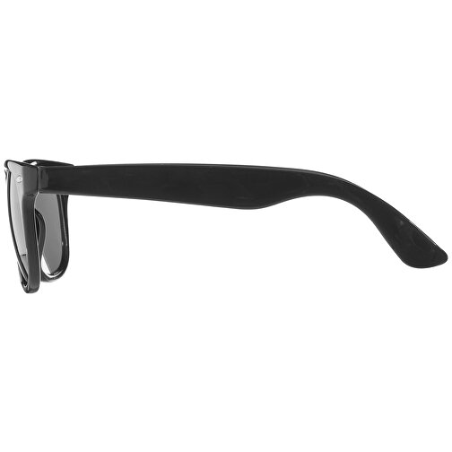 Moderne Sonnenbrille - UV-Schutz , schwarz, PC Kunststoff, 14,50cm x 4,90cm x 15,00cm (Länge x Höhe x Breite), Bild 9