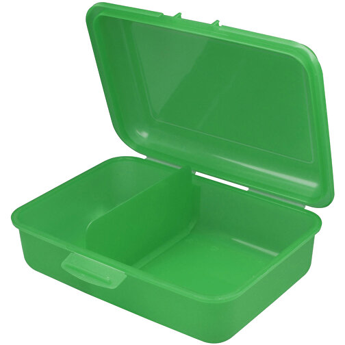 Vorratsdose 'School-Box' Mittel Mit Trennwand , trend-grün PP, Kunststoff, 16,00cm x 5,00cm x 11,60cm (Länge x Höhe x Breite), Bild 1