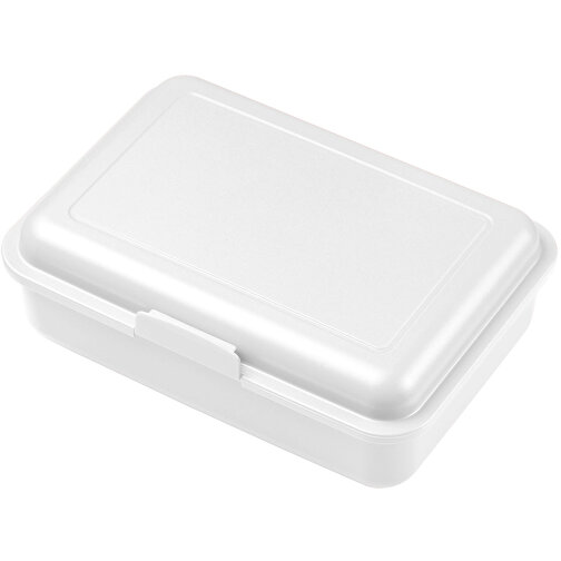 Vorratsdose 'School-Box' Mittel , weiß, Kunststoff, 16,00cm x 5,00cm x 11,60cm (Länge x Höhe x Breite), Bild 1