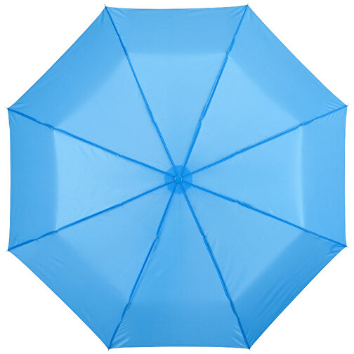Ida 21,5' Kompaktregenschirm , processblau, Polyester, 24,00cm (Höhe), Bild 4