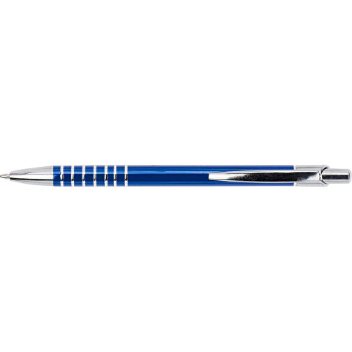 Kugelschreiber Rings , kobaltblau, Aluminium, Metall, , Bild 3