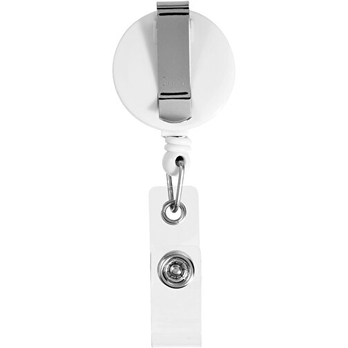 Lech Rollerclip , weiß, ABS Kunststoff, 1,00cm (Höhe), Bild 5