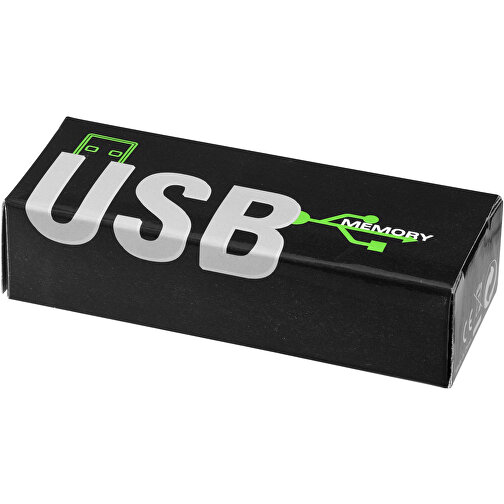 Rotate-Basic 2 GB USB-Stick , rot / silber MB , 2 GB , Kunststoff, Aluminium MB , 5,80cm x 1,00cm x 1,90cm (Länge x Höhe x Breite), Bild 4